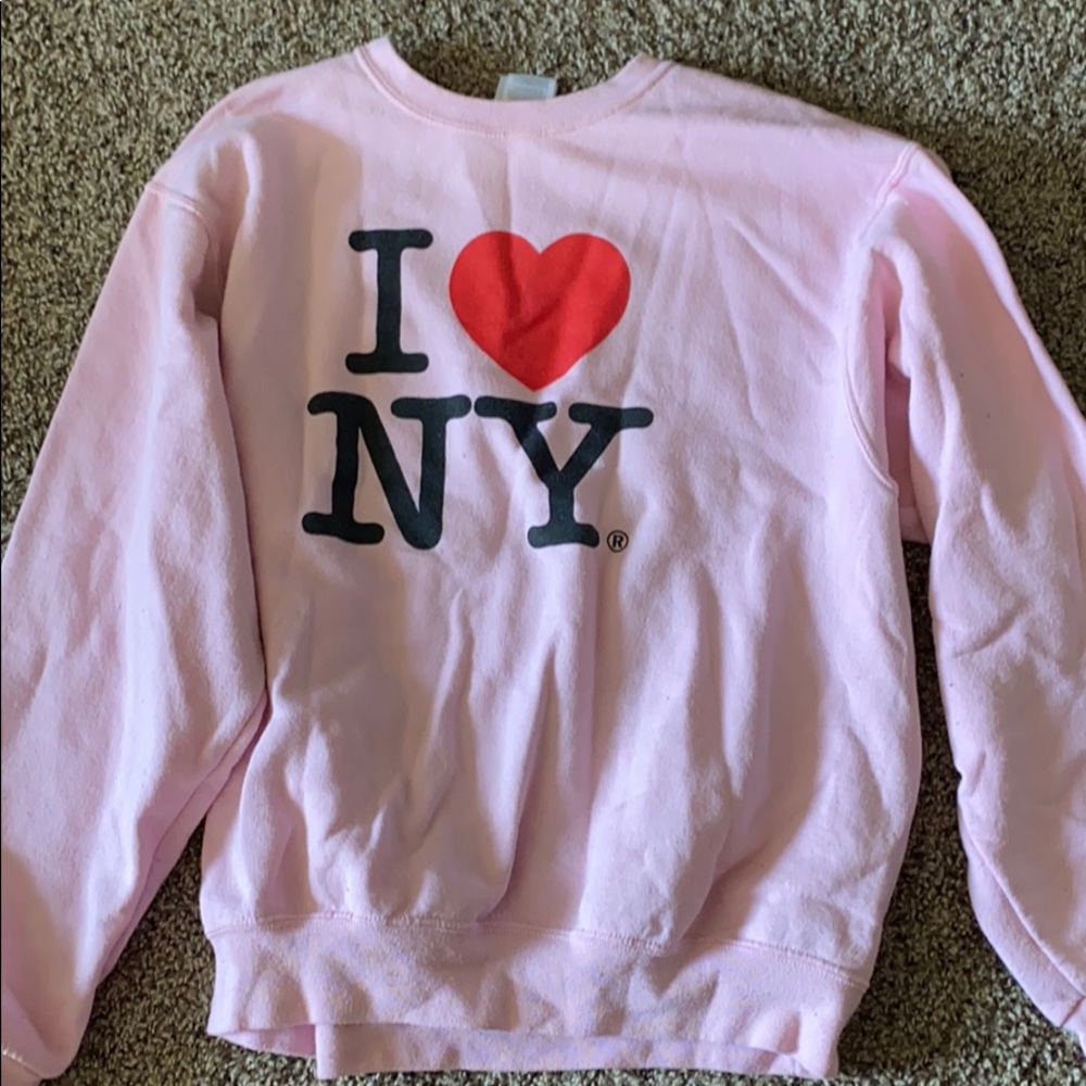 I heart NY crew neck